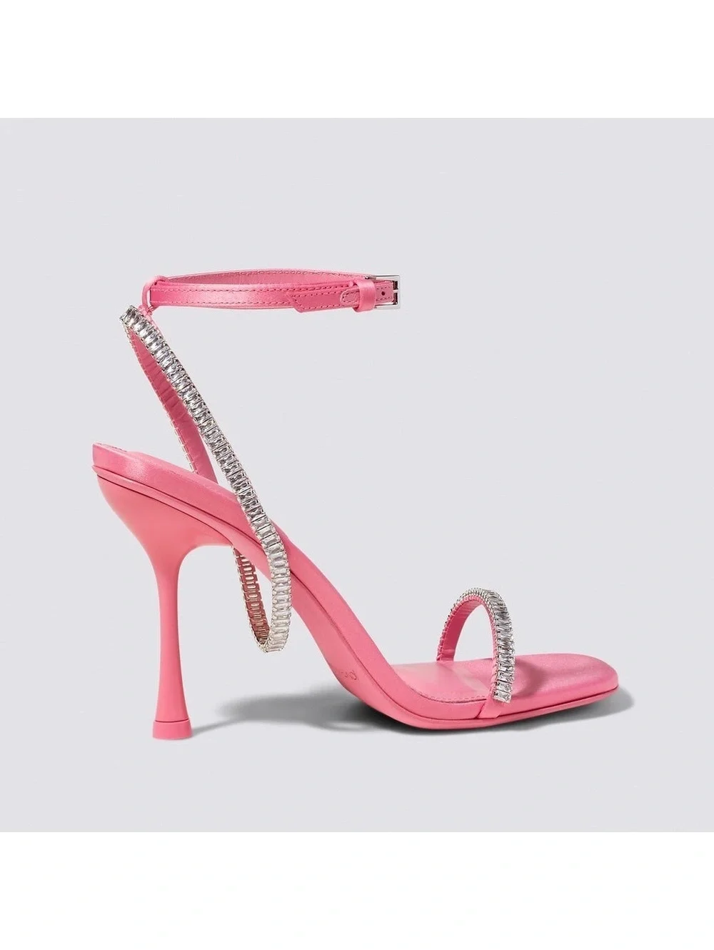 Jonathan Simkhai Luxon Crystal Harness Sandals in Pink, Size EU41 Retail $675